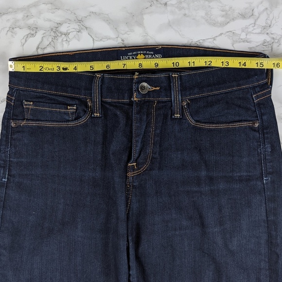 Lucky Brand Skinny Dark Wash Jeans - 8 - Picture 4 of 8